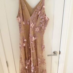 Dress floral sheath